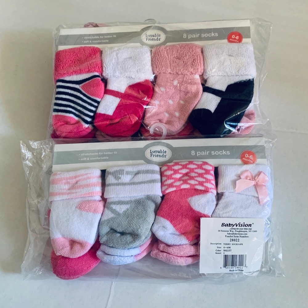 NWT 16 piece Baby Socks